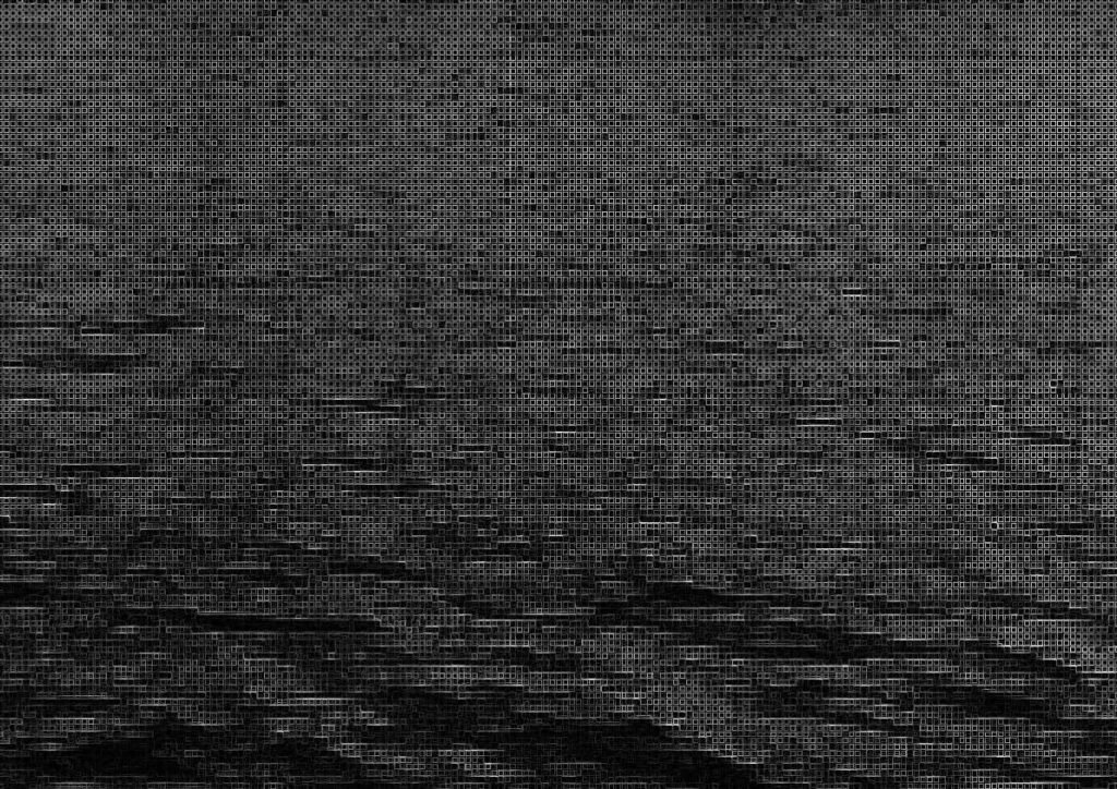 Image en noir et blanc pour illustrer le spectacle de Médusa. Dessin de Elamine Maecha